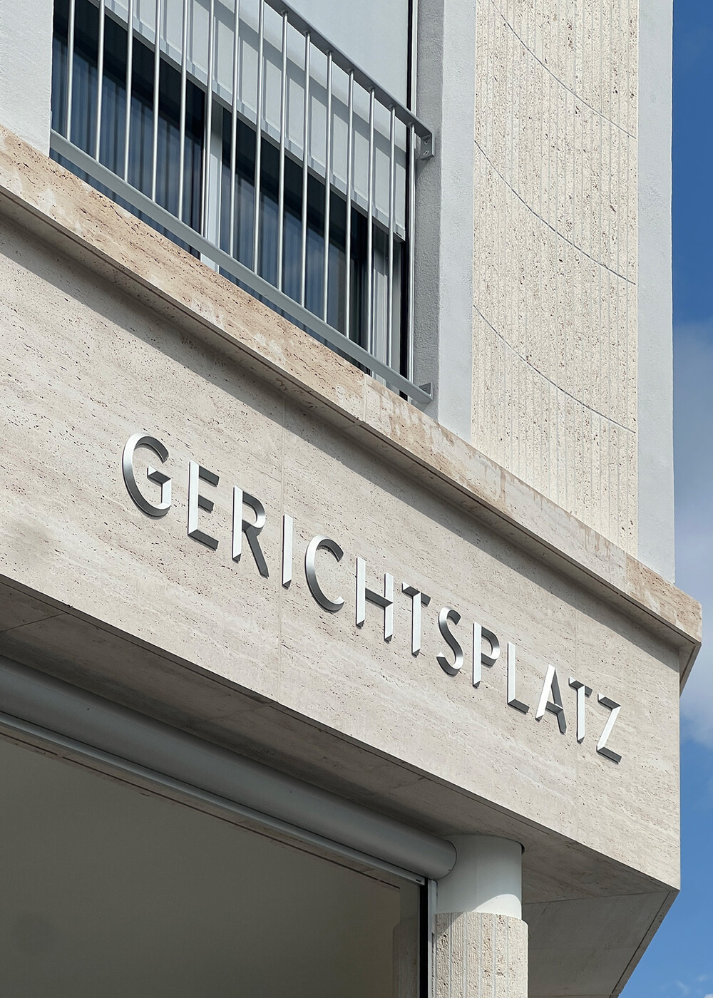 Signaletik Gerichtsplatz Uster