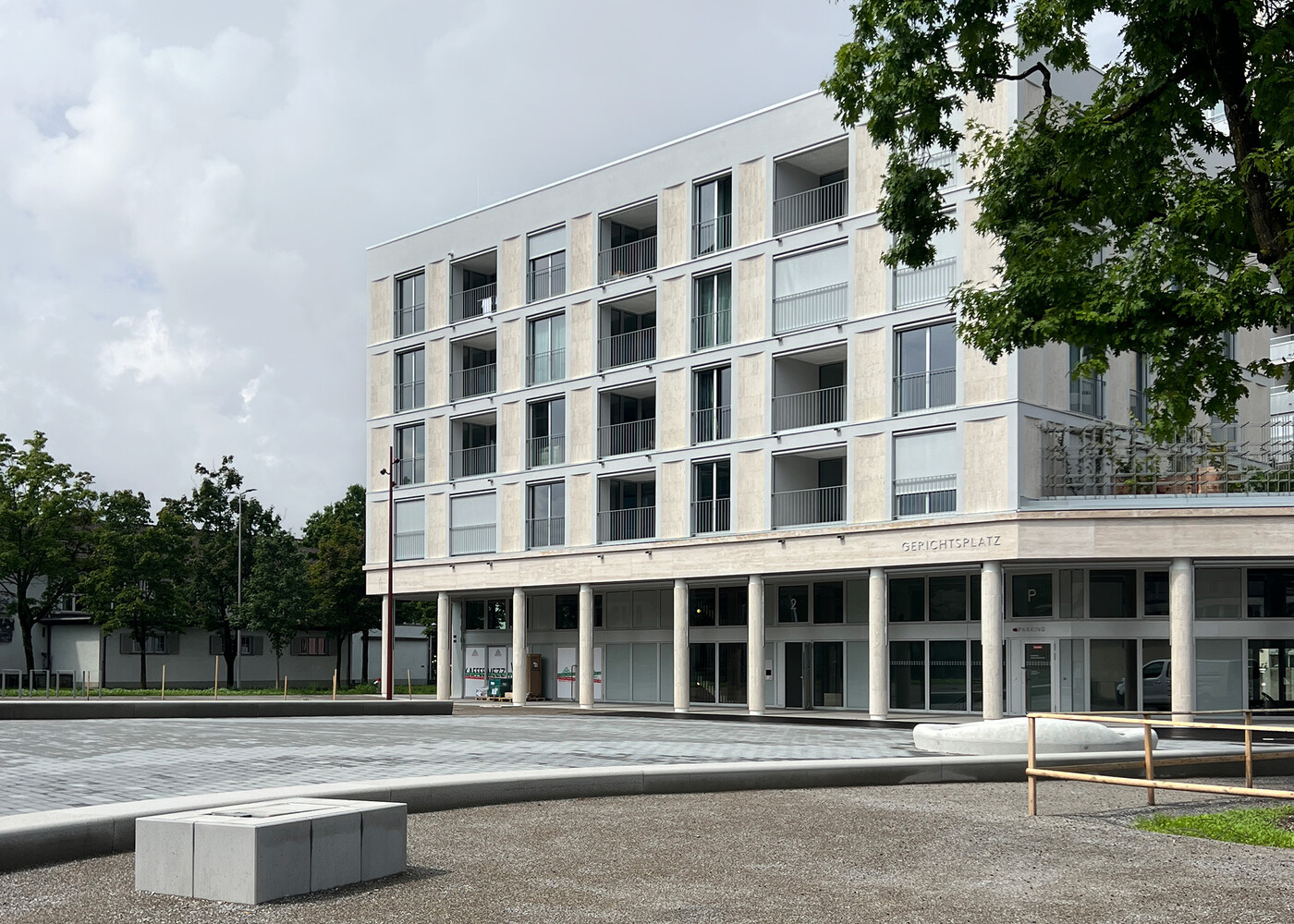 Signaletik Gerichtsplatz Uster