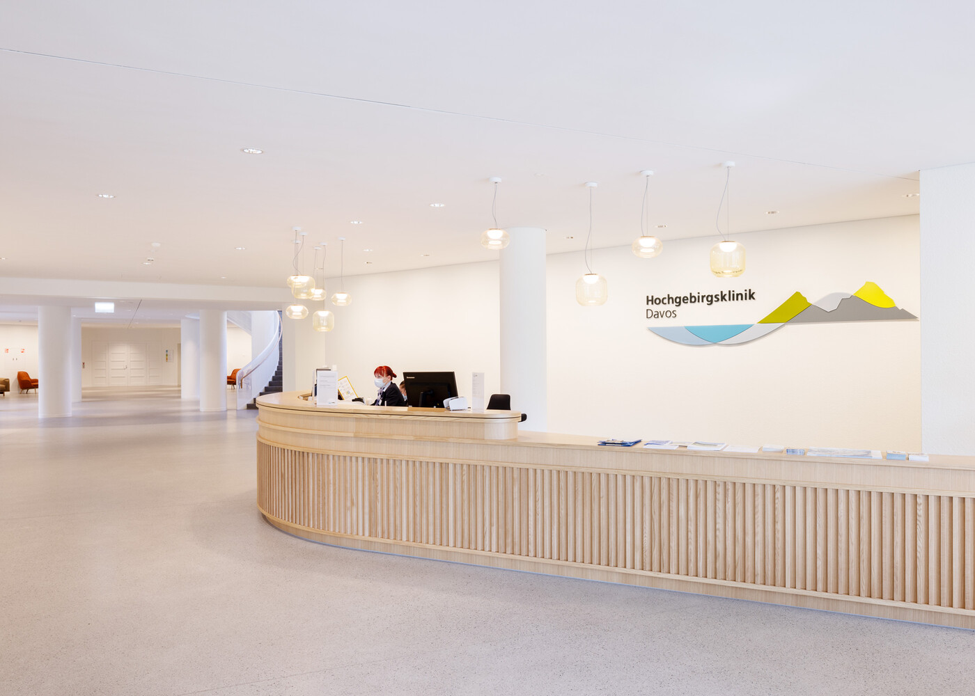 Signaletik Hochgebirgsklinik Davos