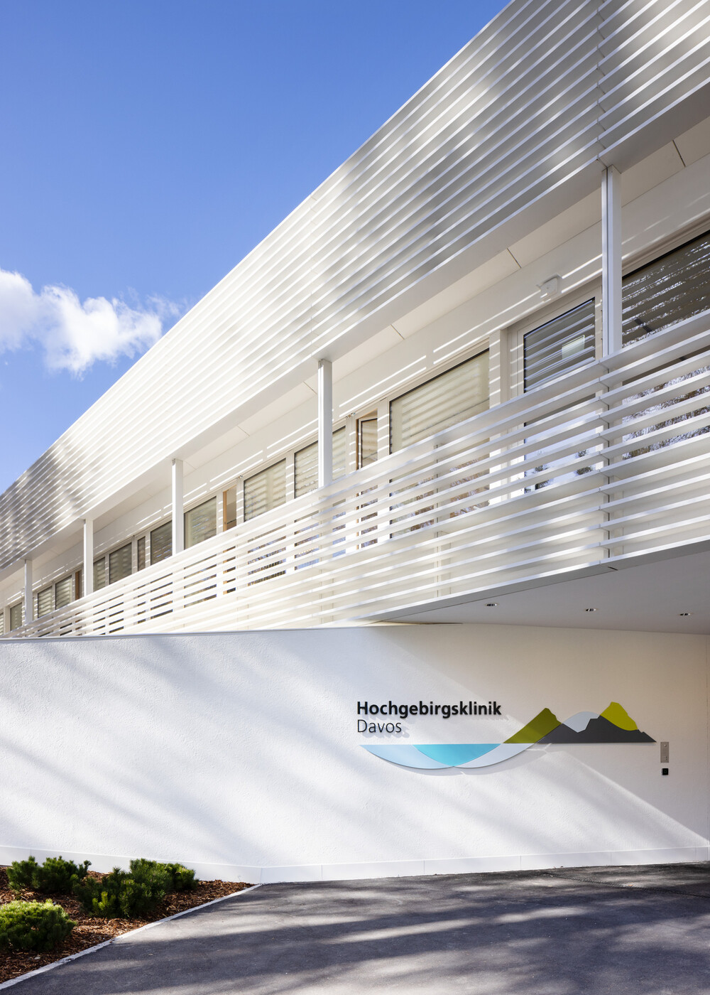 Signaletik Hochgebirgsklinik Davos