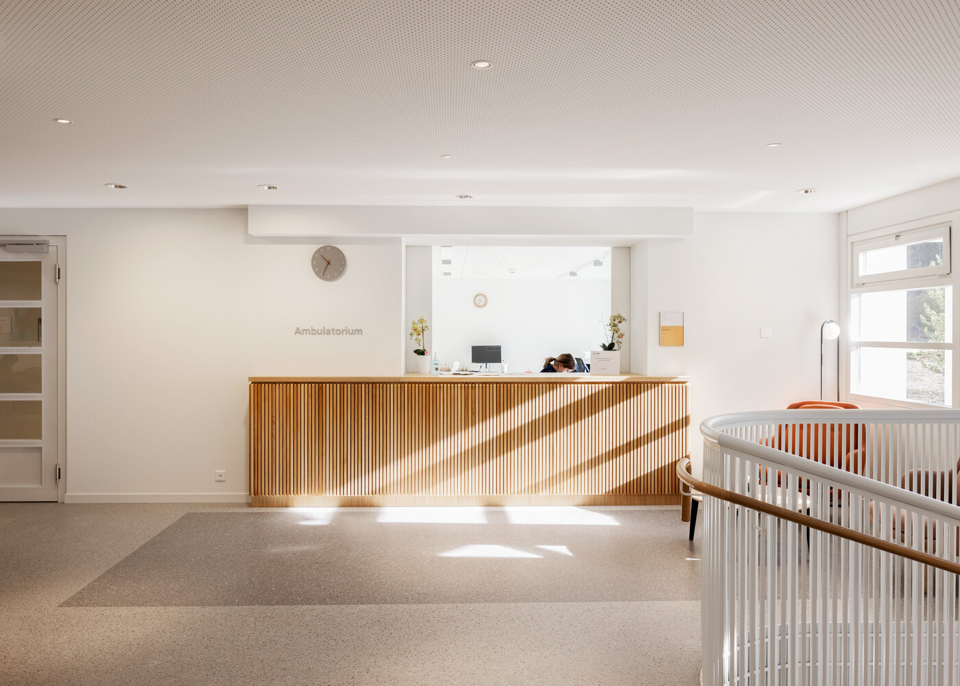 Signaletik Hochgebirgsklinik Davos