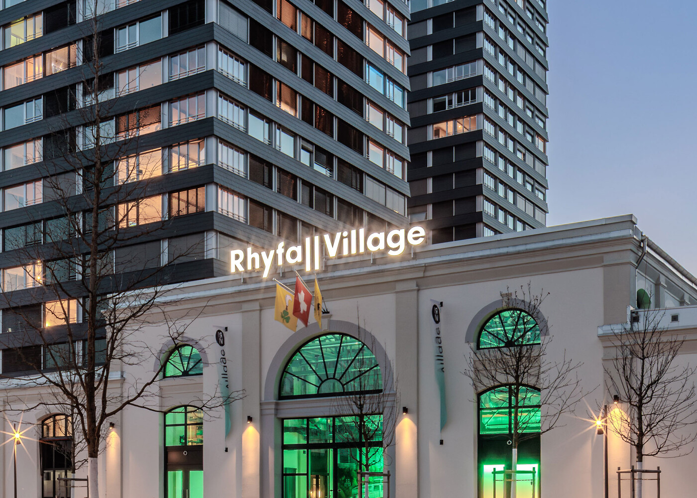 Signaletik im Rhytech