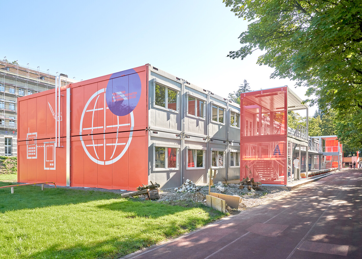 Signaletik Kantonsschule Uster