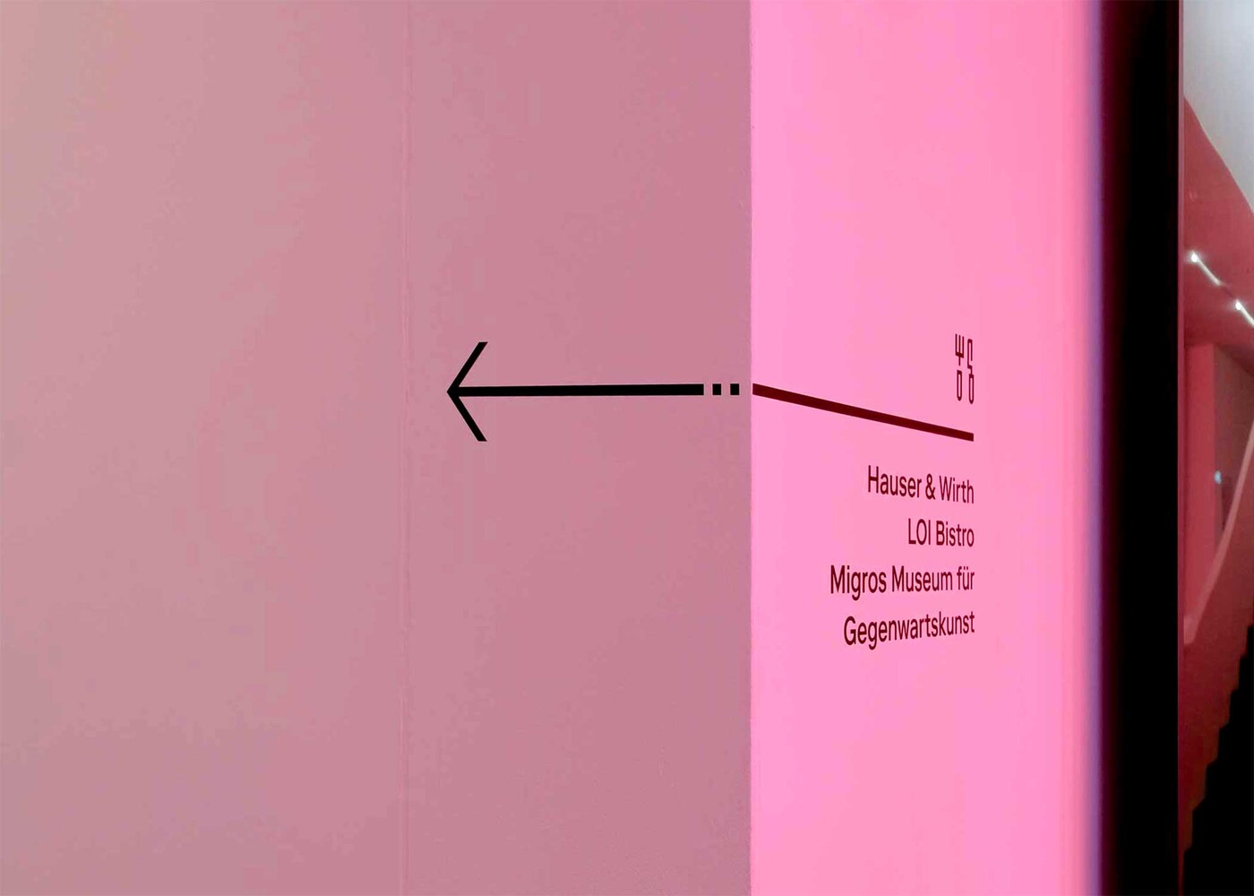 Signaletik Löwenbräukunst