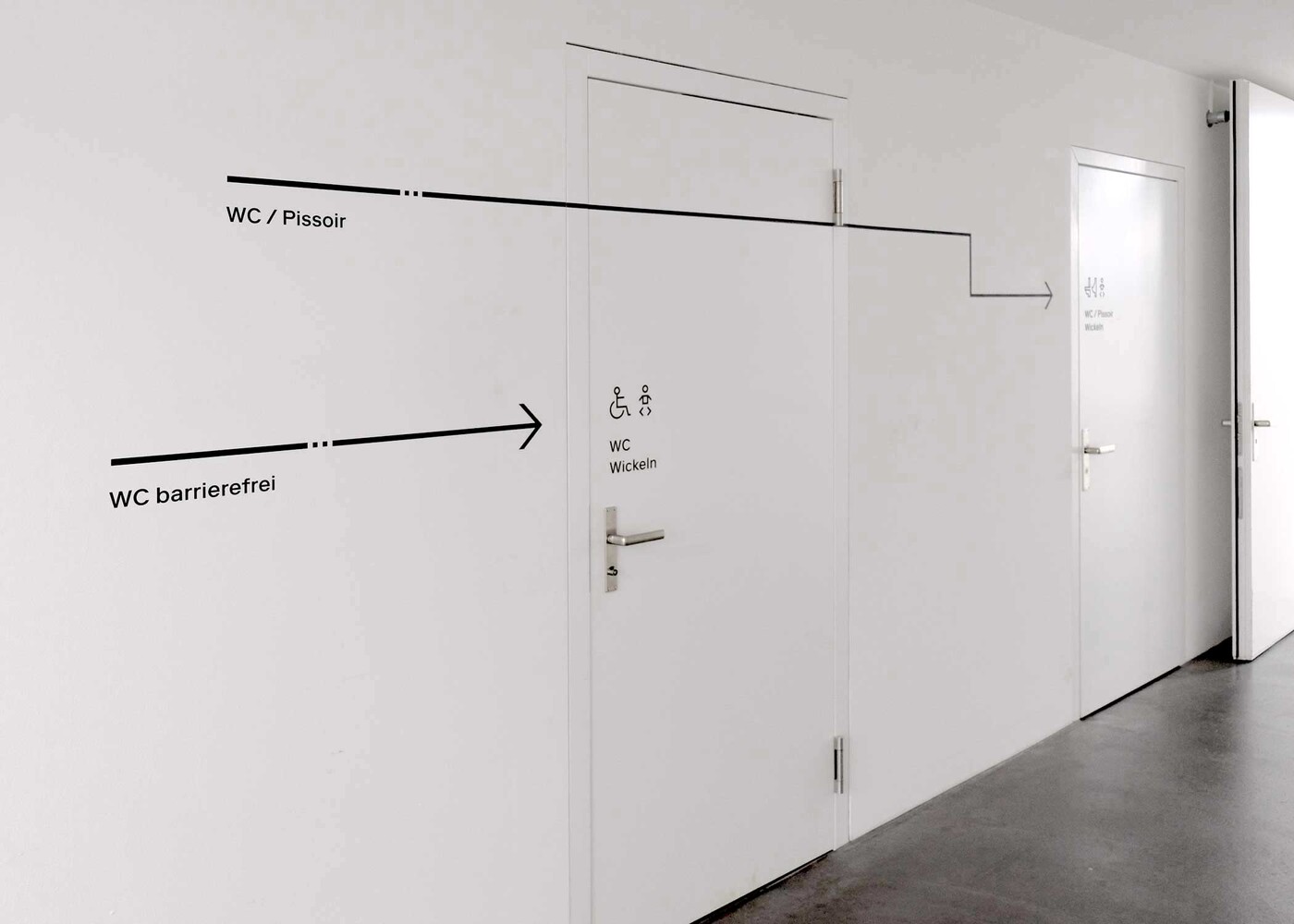 Signaletik Löwenbräukunst