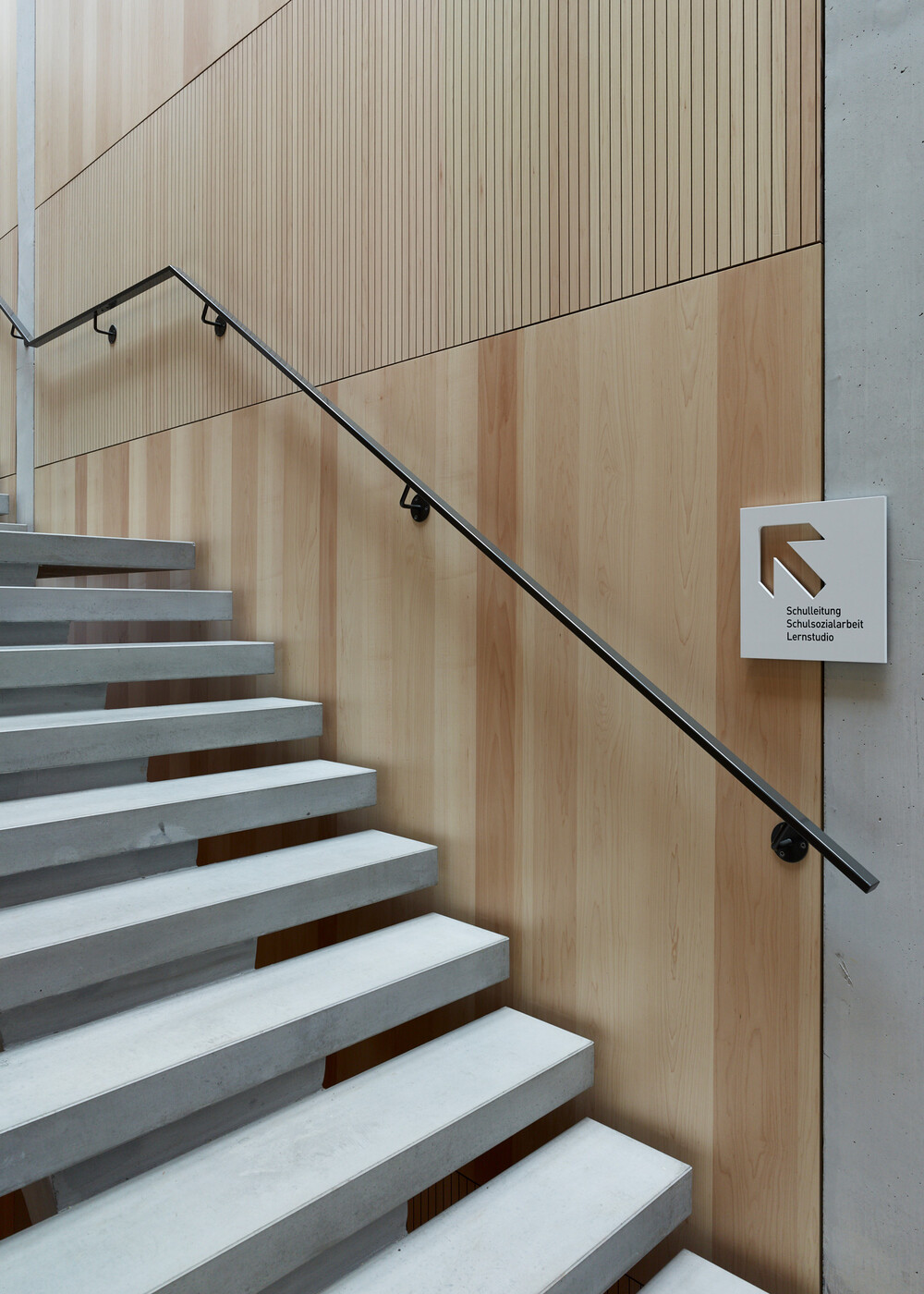 Signaletik Schulhaus Looren