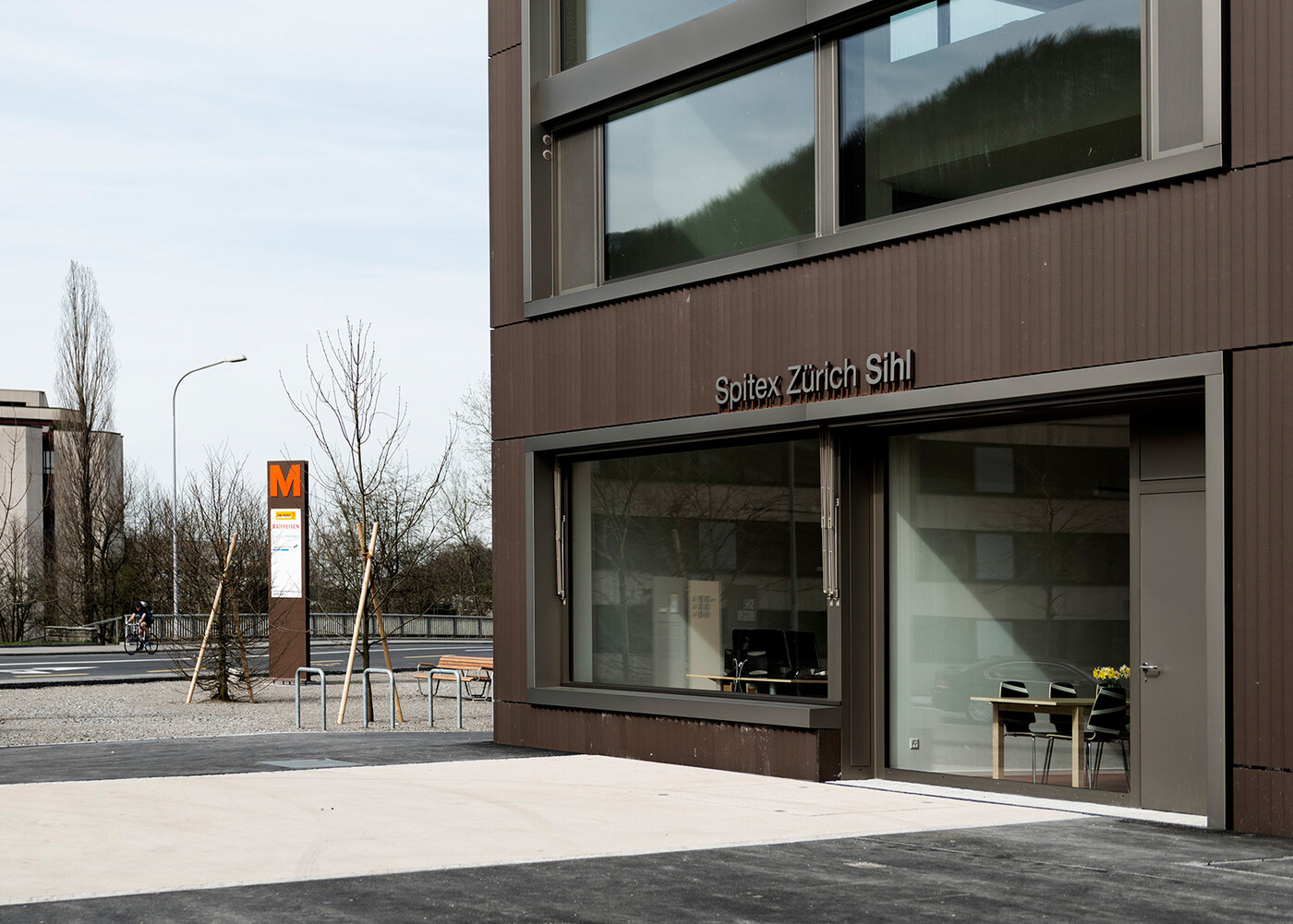 Signaletik Sihlbogen