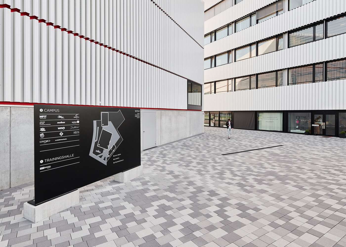 Signaletik Sport- und Businesspark