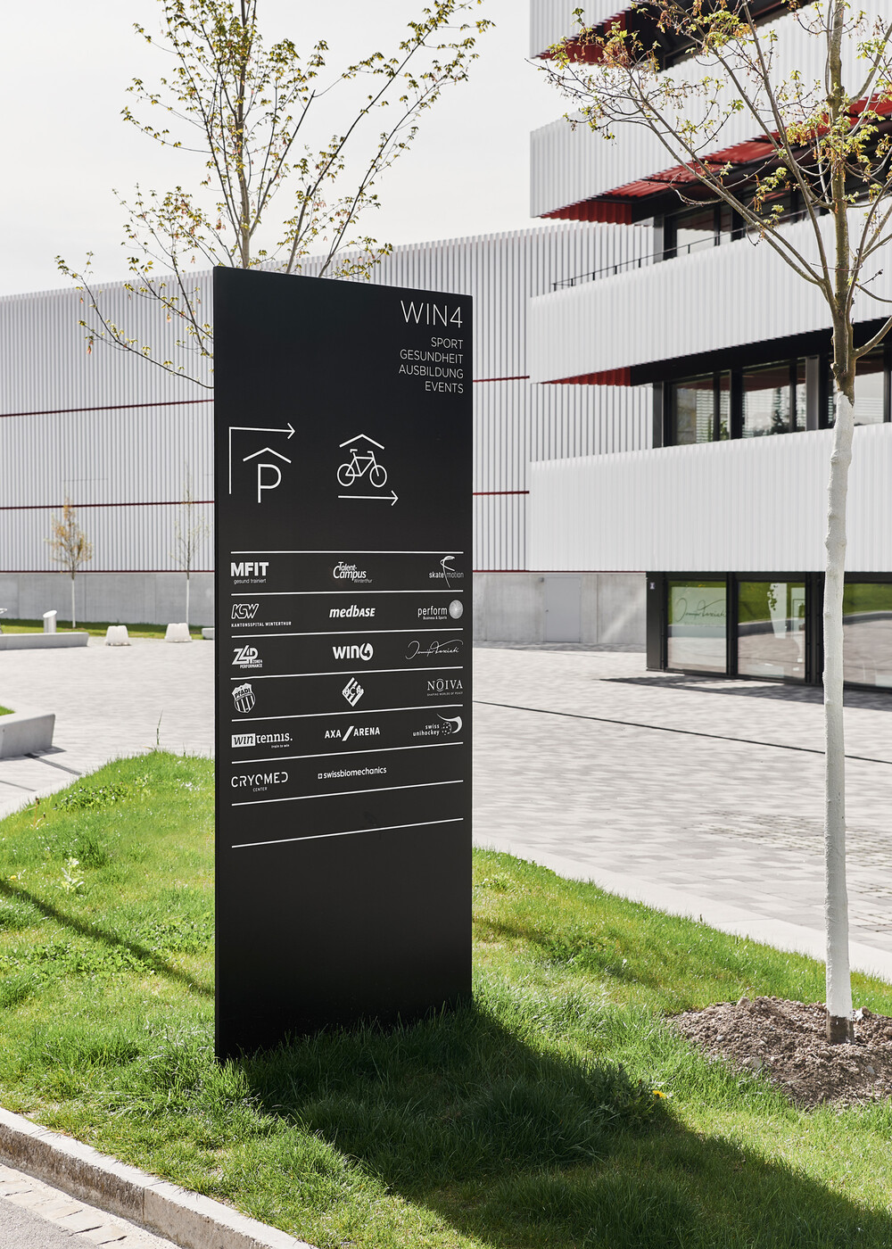 Signaletik Sport- und Businesspark