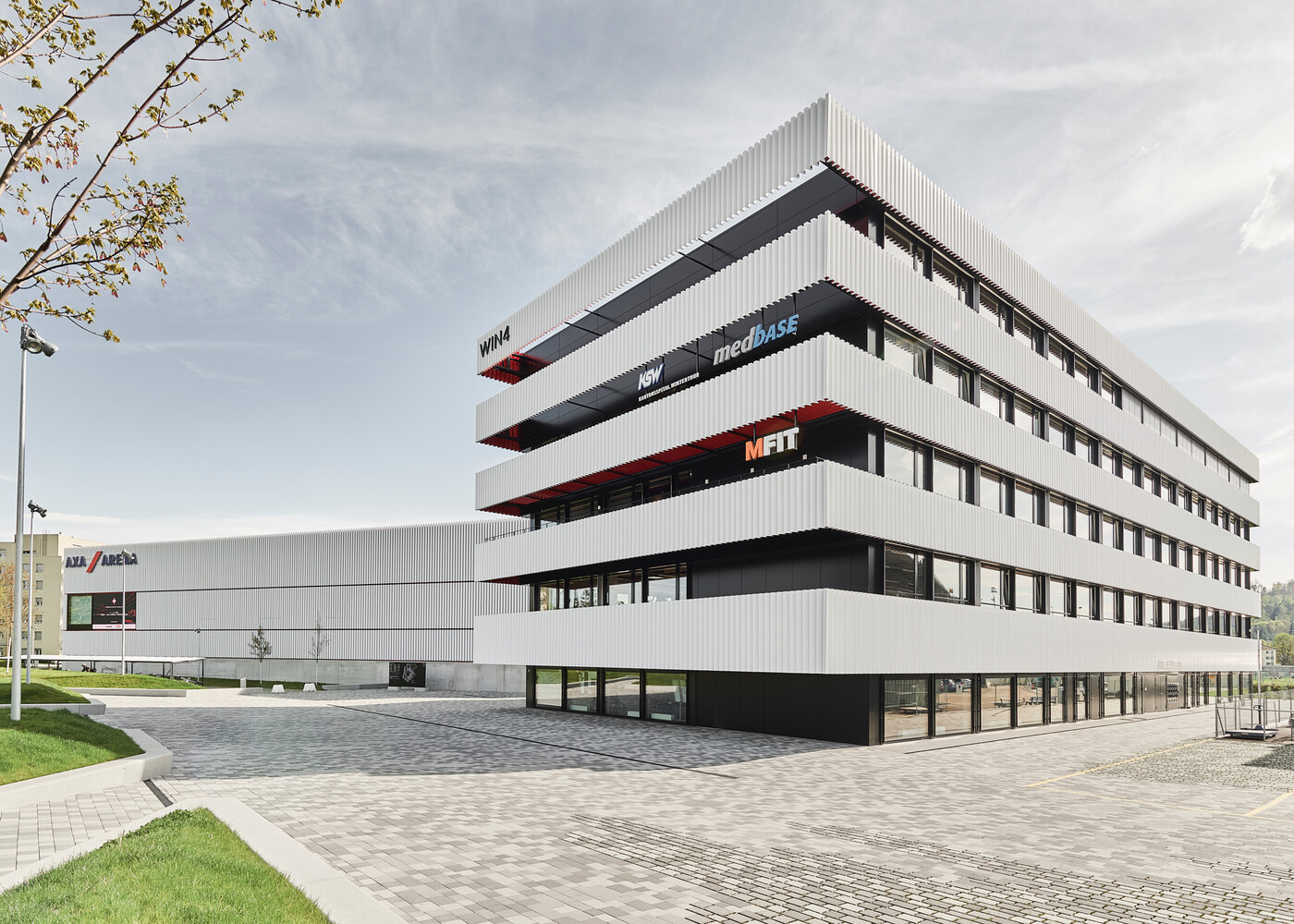 Signaletik Sport- und Businesspark