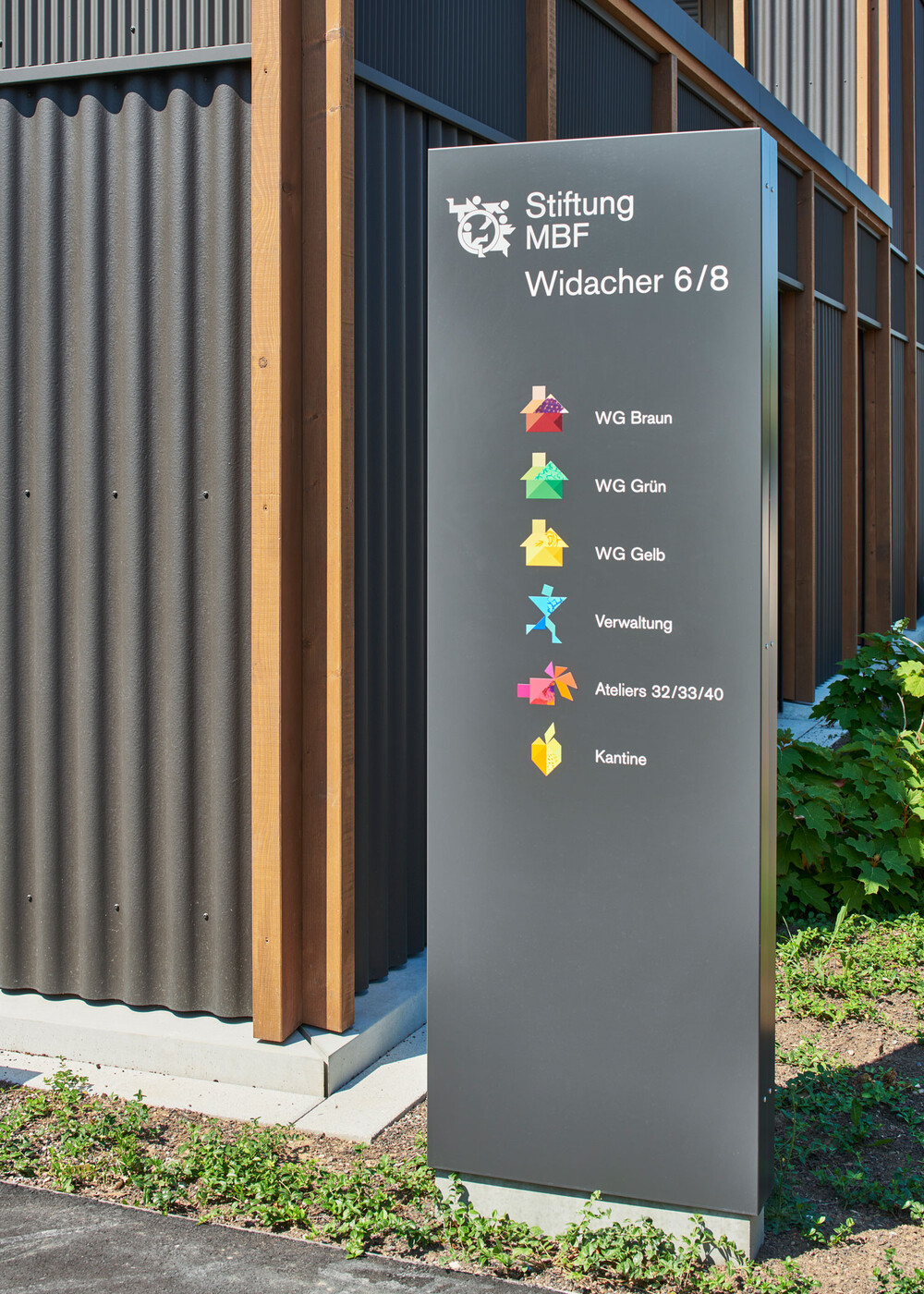 Signaletik Stiftung MBF