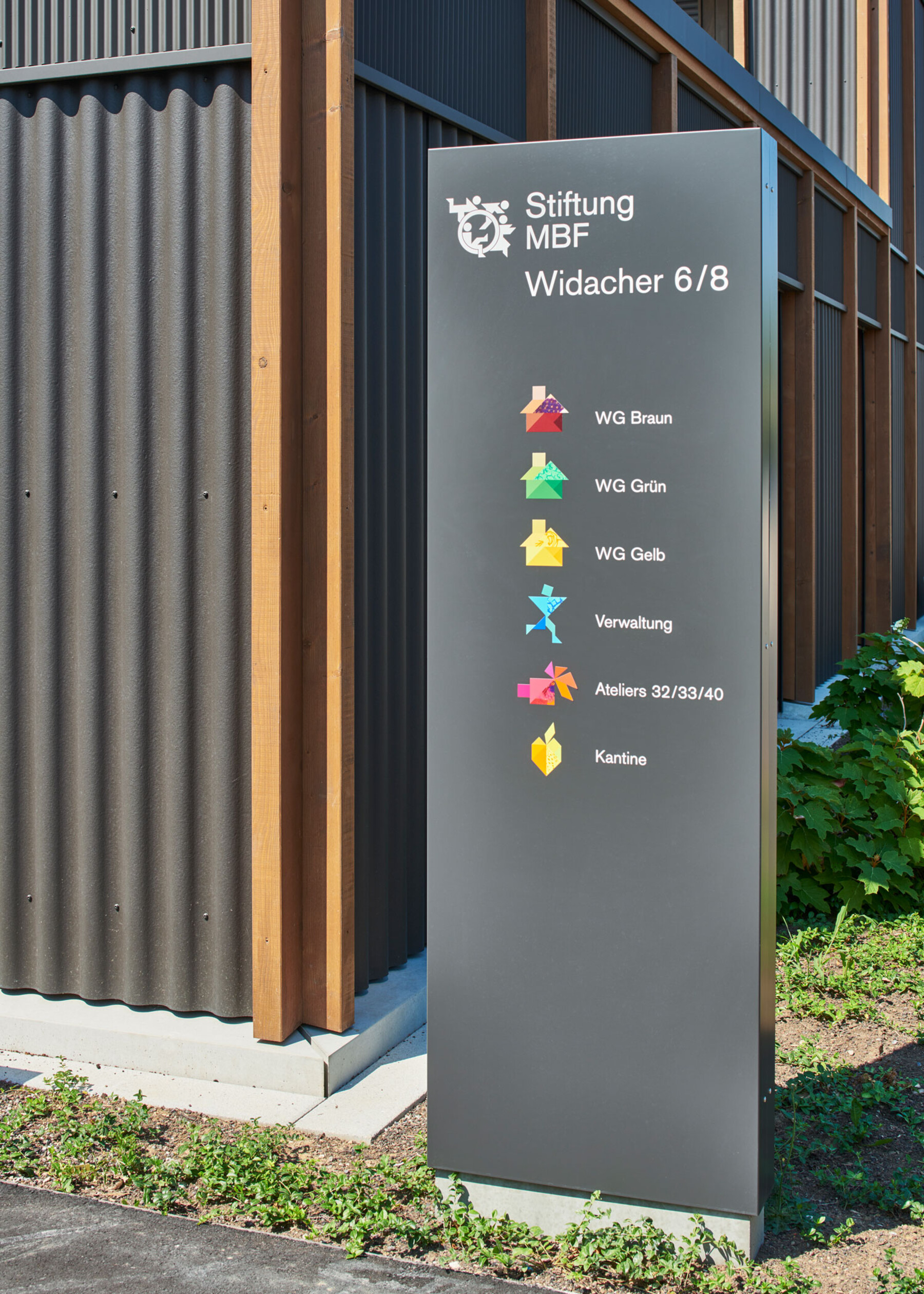 Signaletik Stiftung MBF