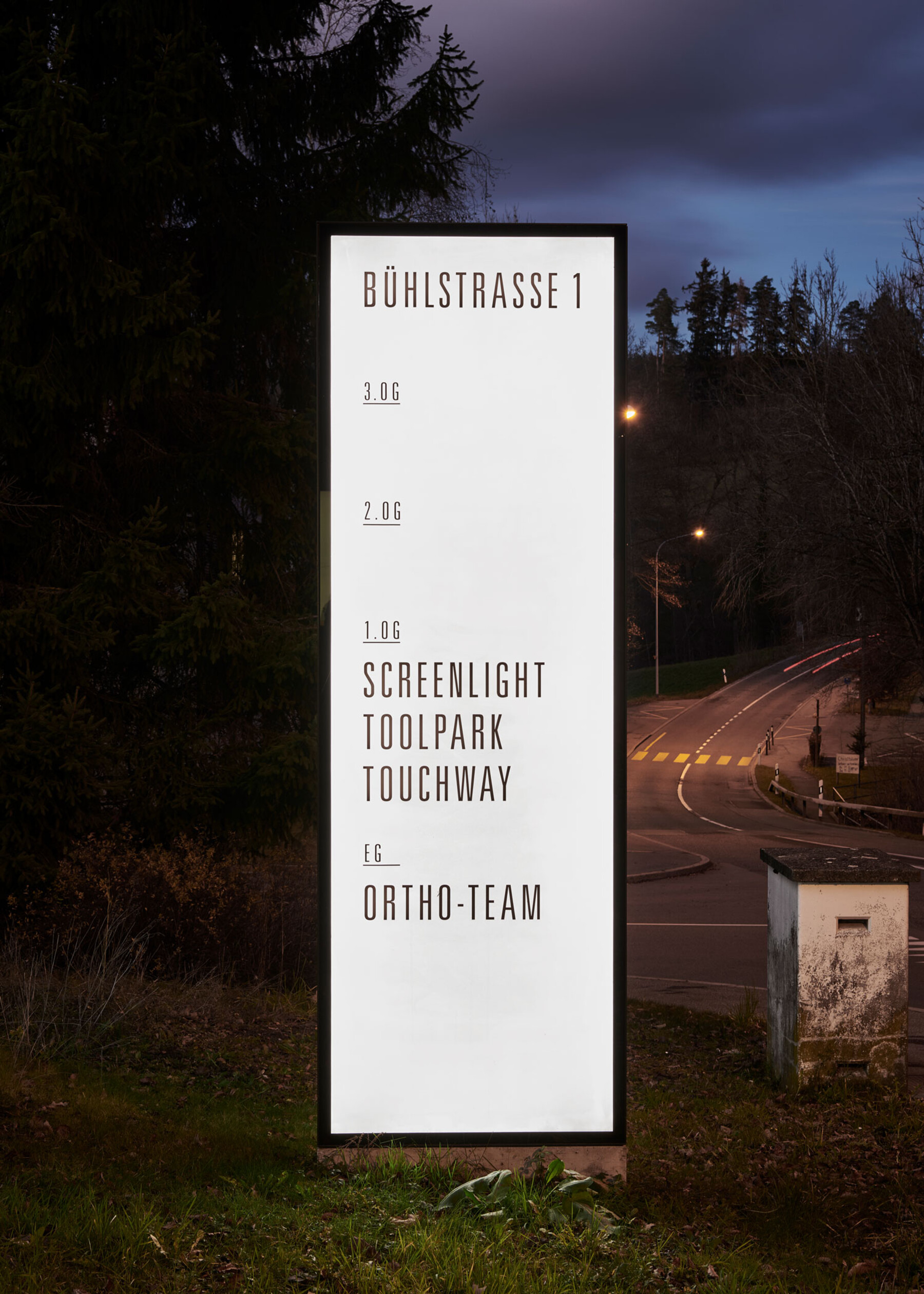 Signaletik Zollikerberg