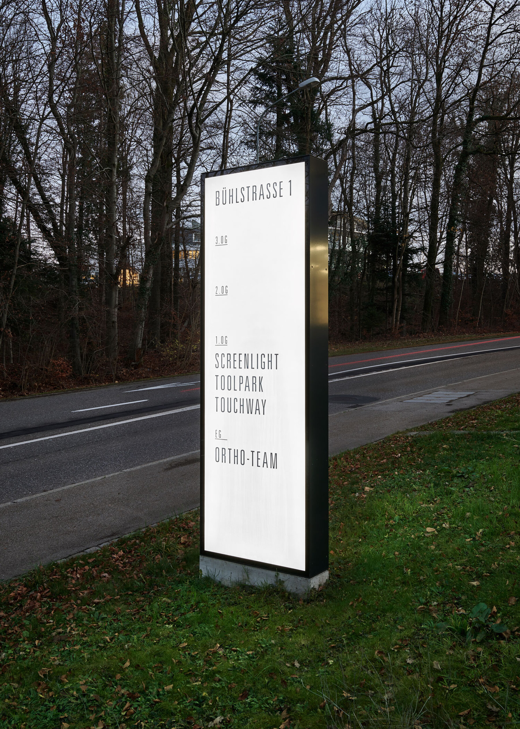 Signaletik Zollikerberg