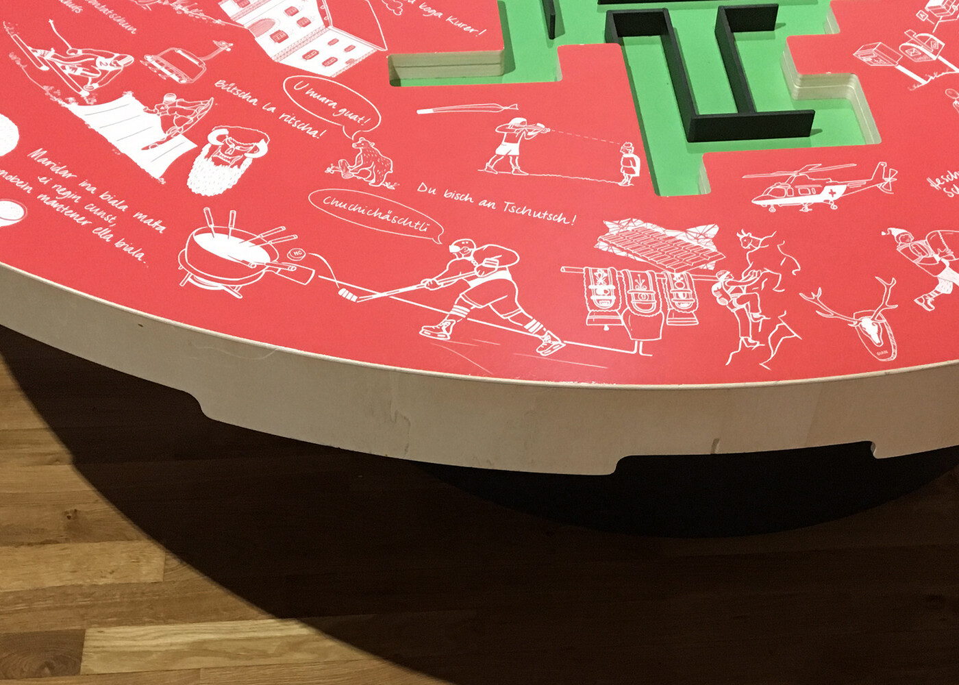 Spieltisch Ausstellung