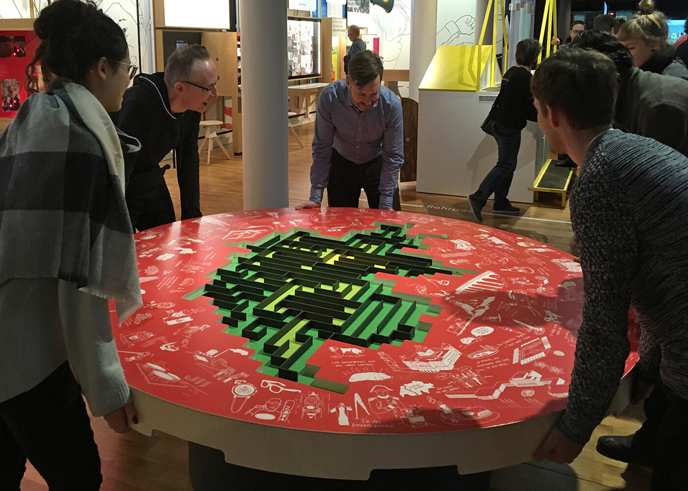 Spieltisch Ausstellung