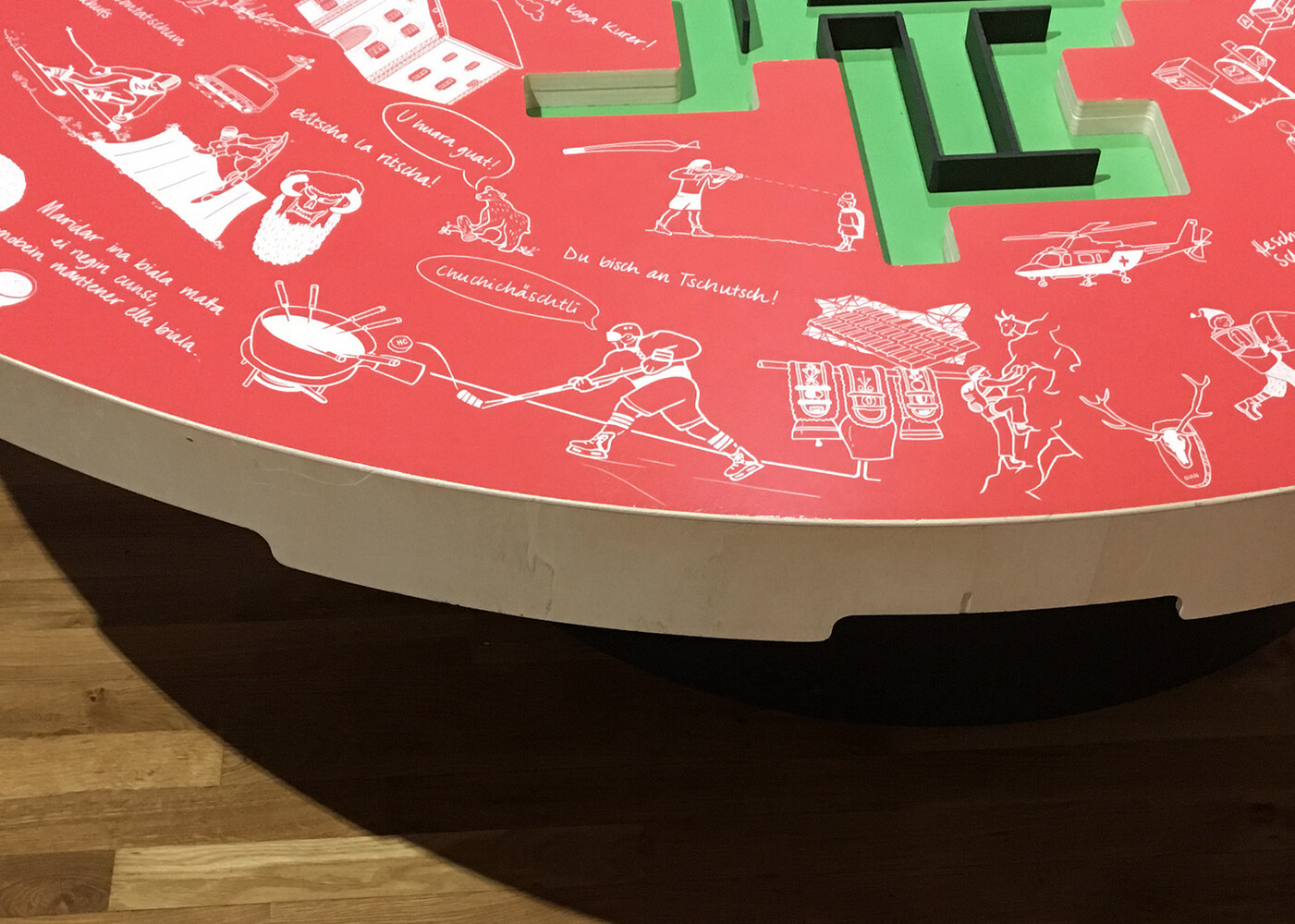 Spieltisch Ausstellung