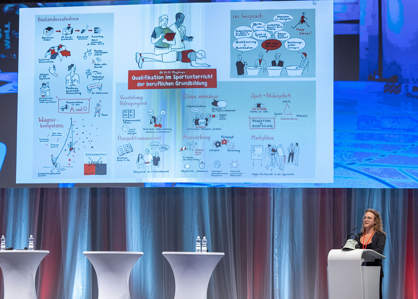 Tagung Qualifikation Sportunterricht in Magglingen