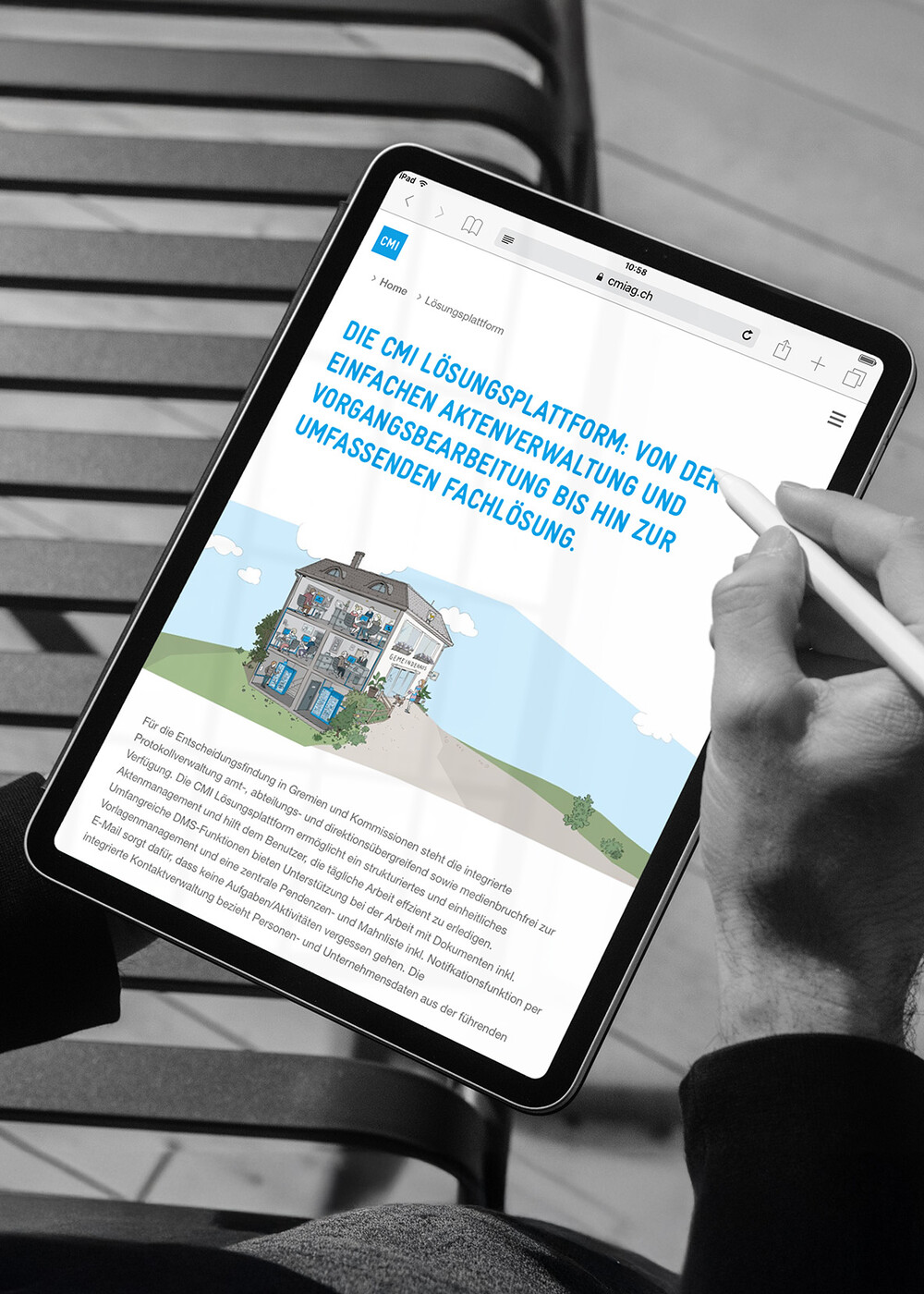 Unternehmensauftritt