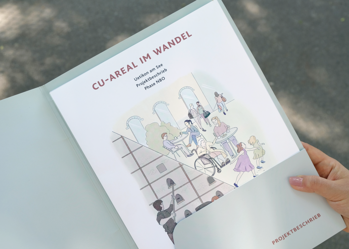 Visualisierung CU-Areal