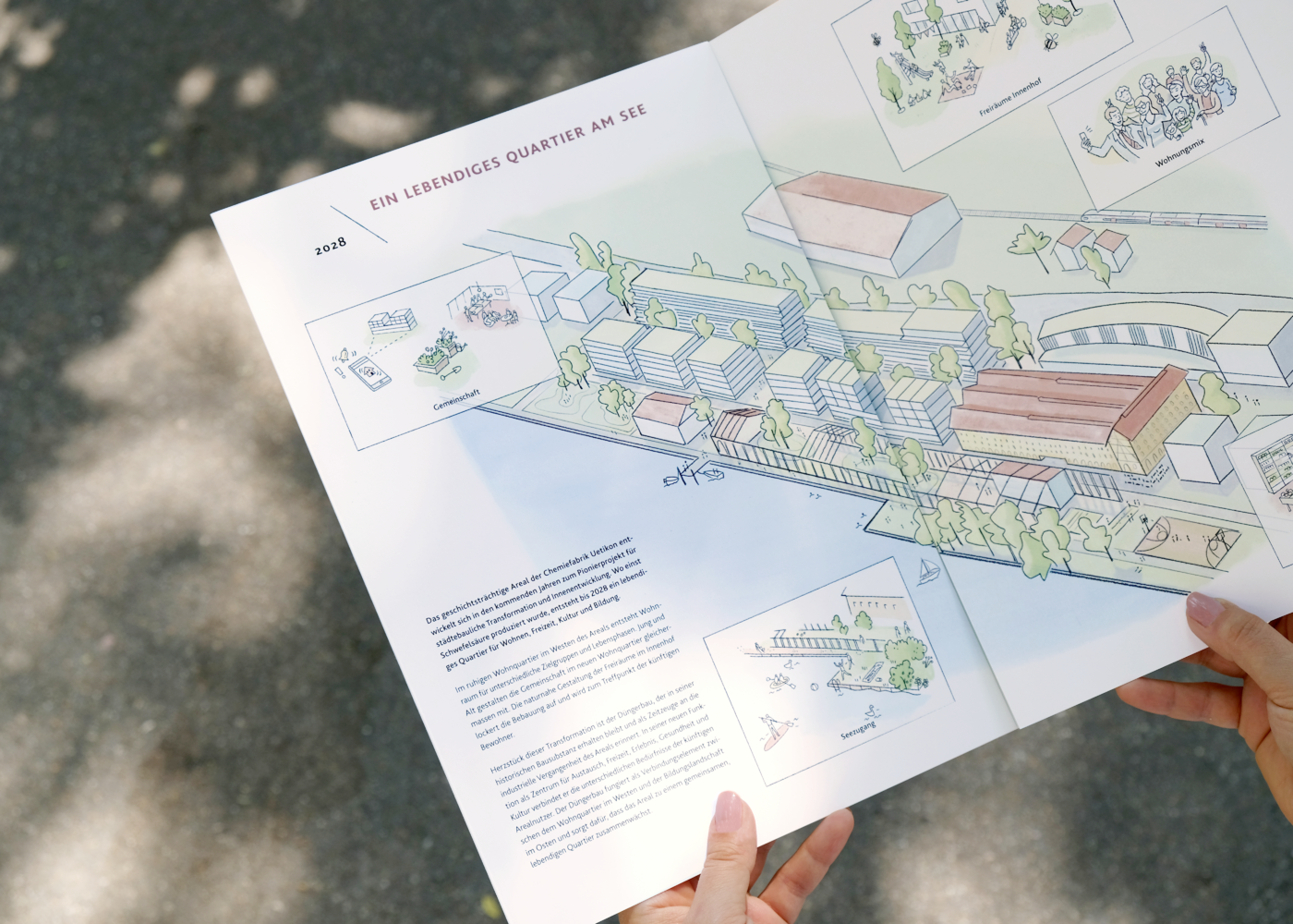 Visualisierung CU-Areal