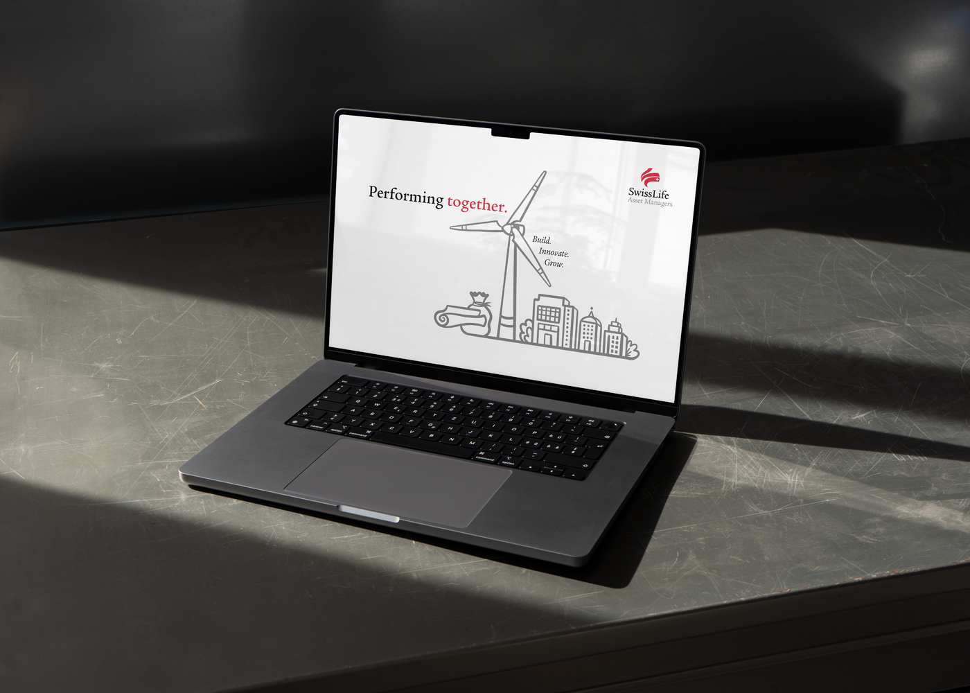 Visuals Unternehmensstrategie