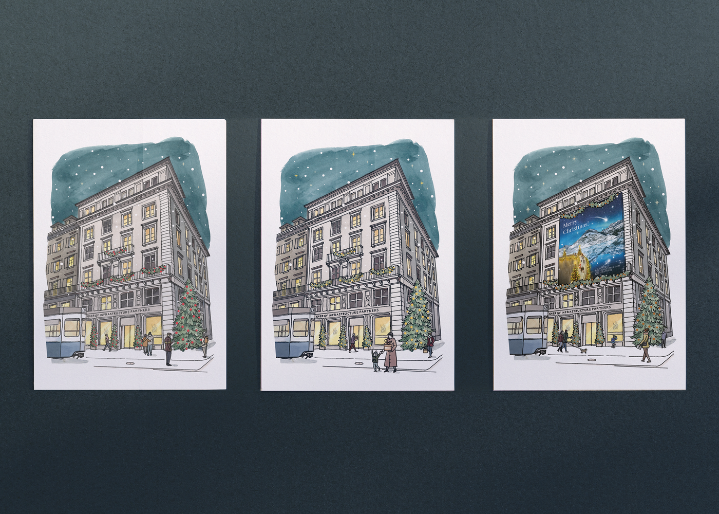 Weihnachtskarte Energy Infrastructure Partners