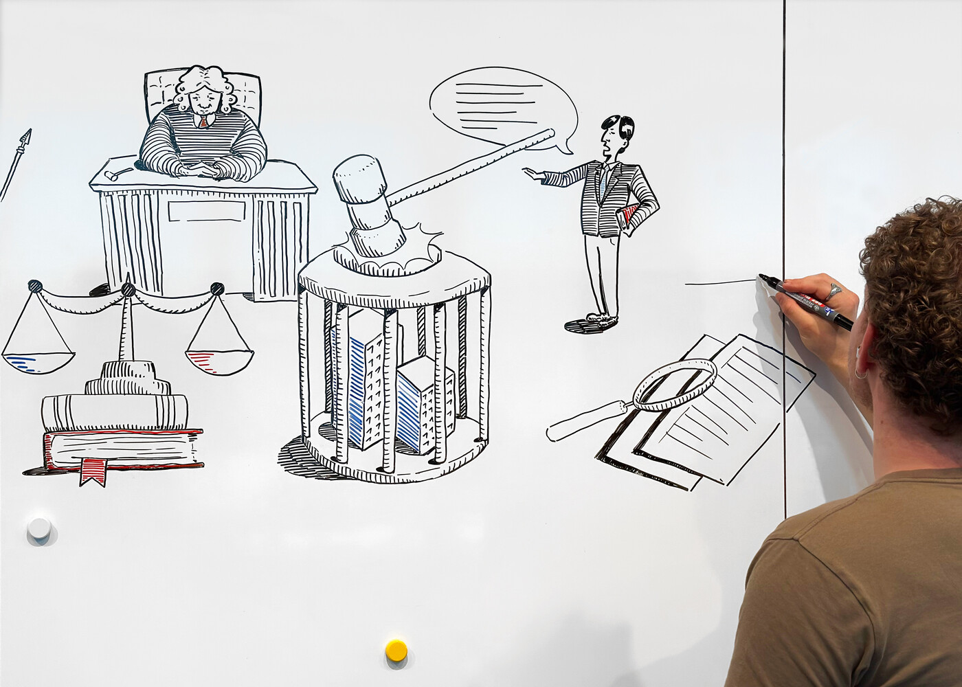 Whiteboard Visual Homburger